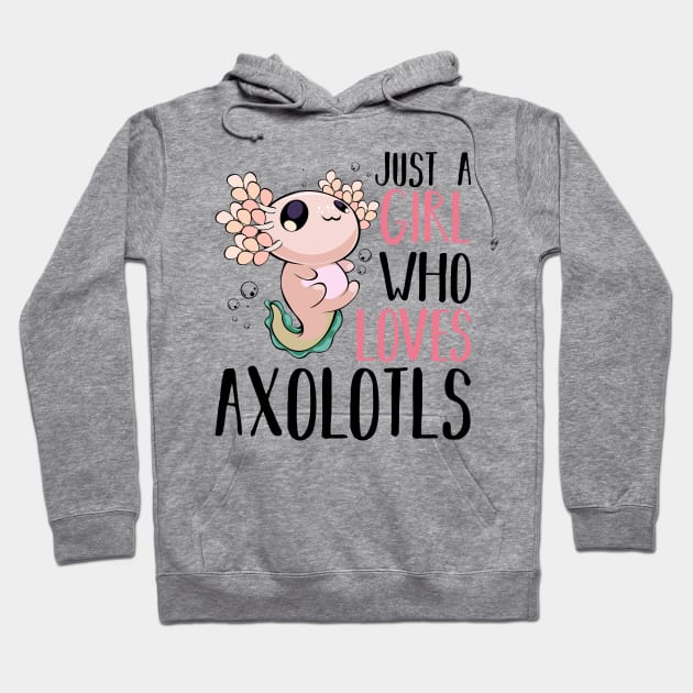 Axolotl Hoodie by Lumio Gifts
